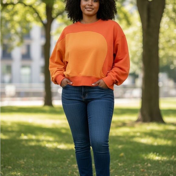 Nike Tops - Nike Women’s Vibrant Orange Be You Sweatshirt